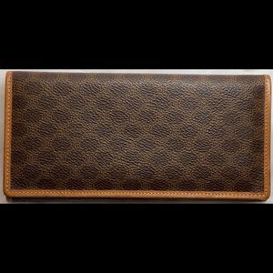 Celine Vintage Macadam Long Wallet